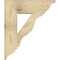 Ekena Millwork Funston Traditional Rough Sawn Bracket w/ Offset Brace, Douglas Fir, 8"W x 24"D x 28"H BKT0806X24X28FST01RDF - alternate 2